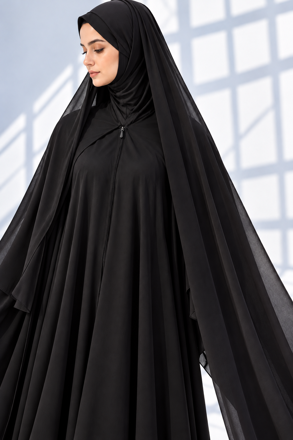 Cascade Abaya | All-in-One Prayer & Umrah Malhafa